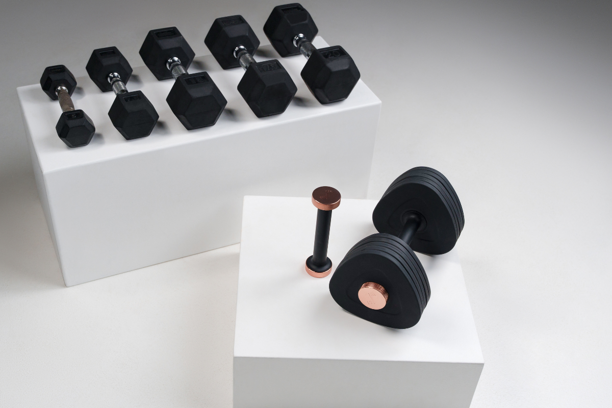 LTM comparison to regular hexagonal dumbbells