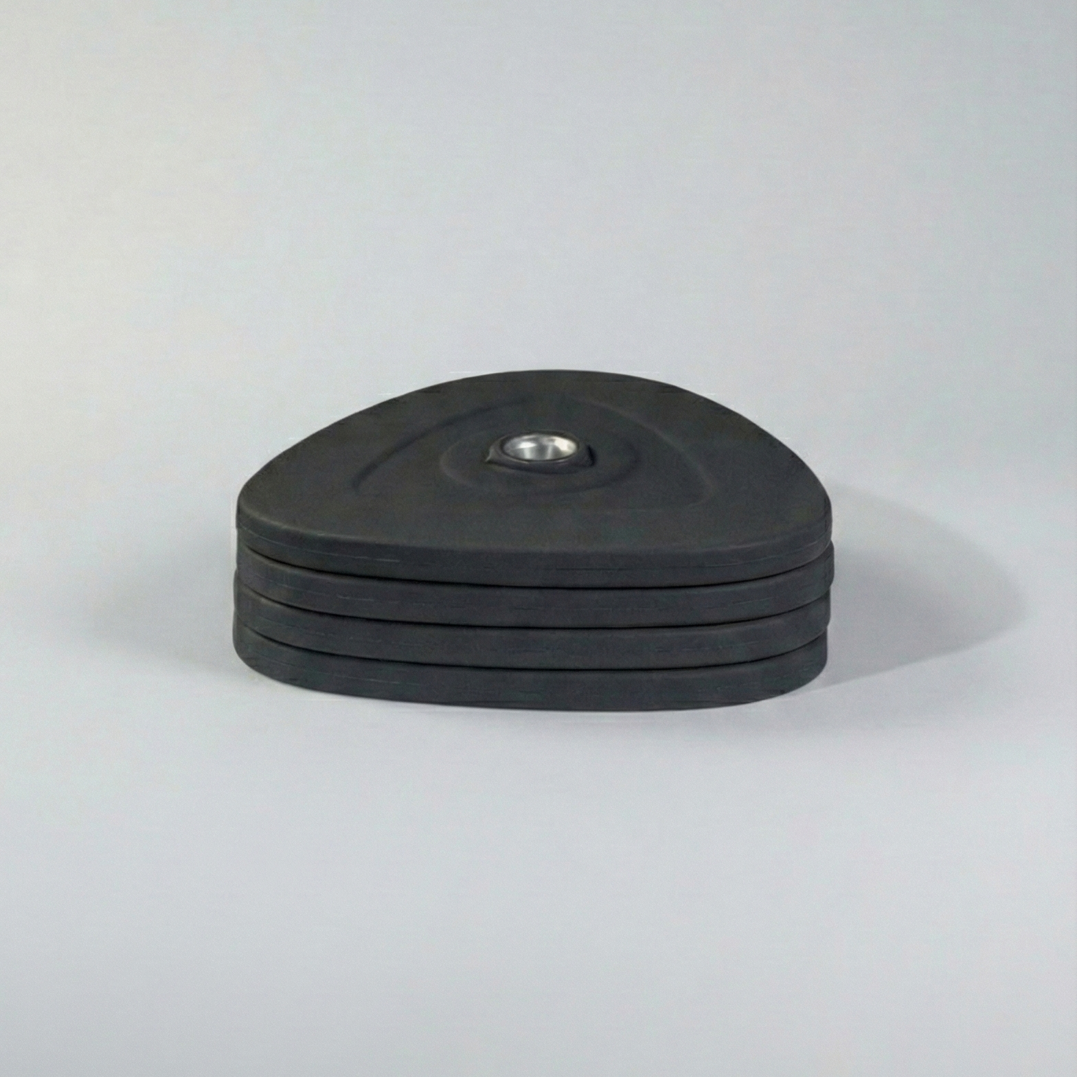 LTM Confidence Boosters in Onyx Black, add-on weight plates for women, 2 lbs each, compatible with LTM Starter Kit, by Lifting The Mood