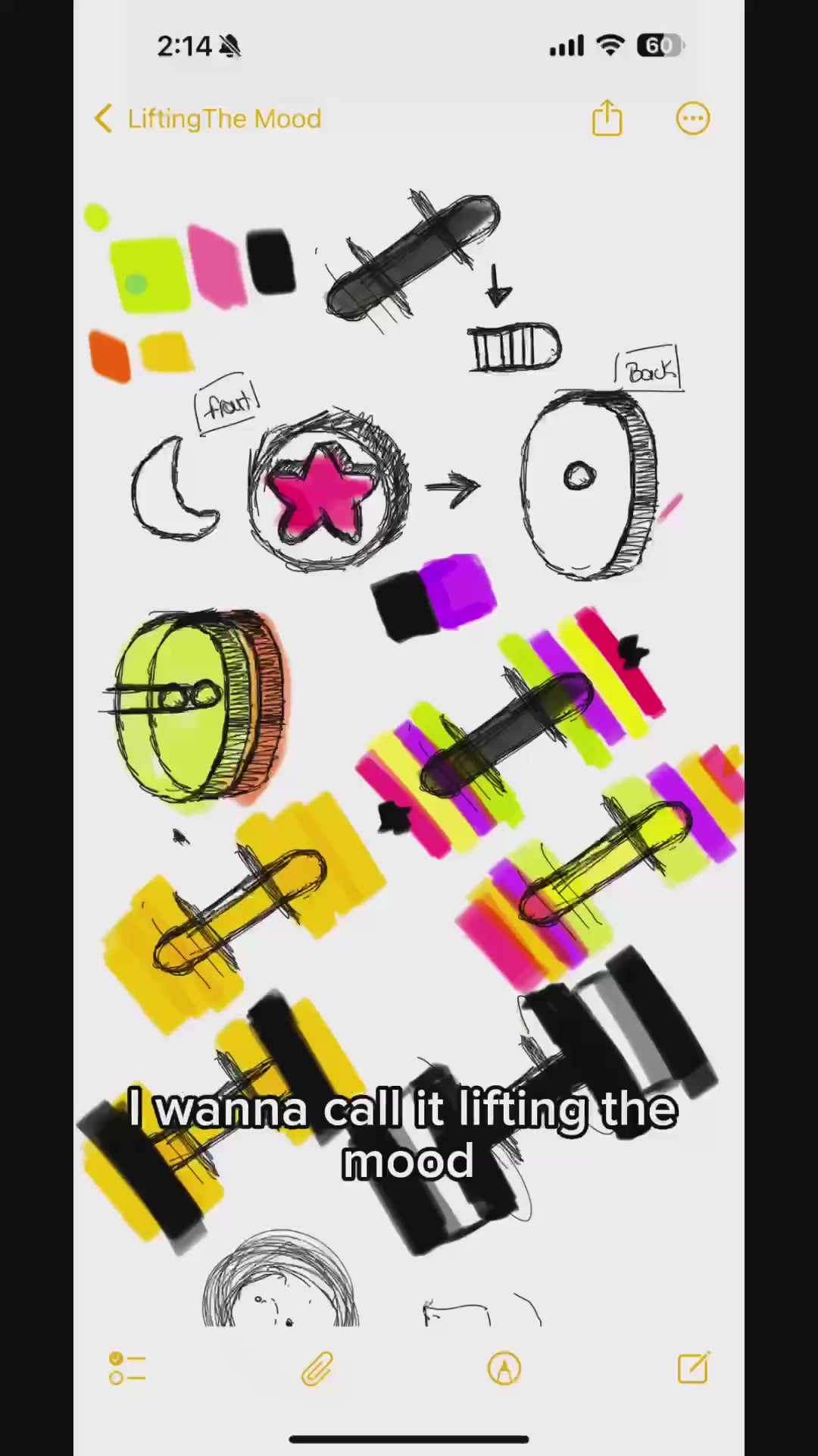 Load video: It started from a few sketches to a prototype..